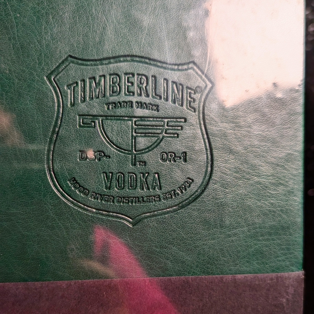 Deep Forest Green Timberline Vodka Stone Bartender Journal Dot & Plain Pages